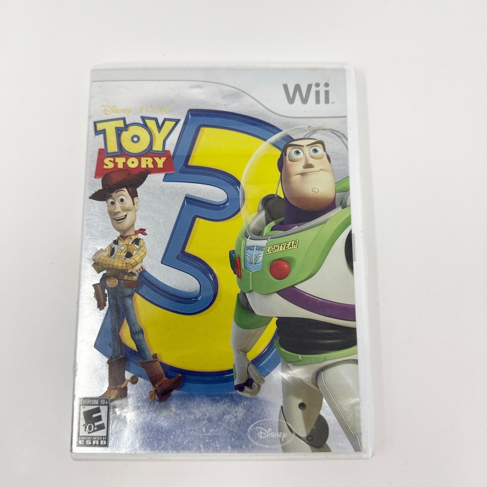 Disney Pixar Toy Story 3 Nintendo Wii Case and Manual Only NO GAME Disc